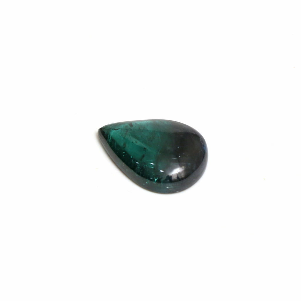 Natural Tourmaline Smooth Pear Loose Gemstone, 13x17mm, Cabochon Pear Gemstone, Jewelry Making Gemstone, 1 Pieces - National Facets, Gemstone Manufacturer, Natural Gemstones, Gemstone Beads