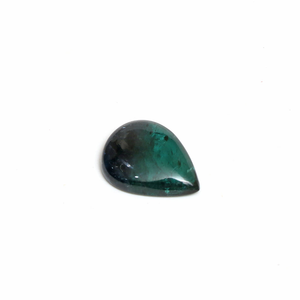 Natural Tourmaline Smooth Pear Loose Gemstone, 13x17mm, Cabochon Pear Gemstone, Jewelry Making Gemstone, 1 Pieces - National Facets, Gemstone Manufacturer, Natural Gemstones, Gemstone Beads