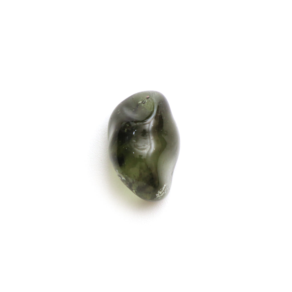 Natural Moldavite Organic Loose Gemstone, 11x16 mm, Moldavite Jewelry Handmade Gift for Women, 1 Piece - National Facets, Gemstone Manufacturer, Natural Gemstones, Gemstone Beads, Gemstone Carvings