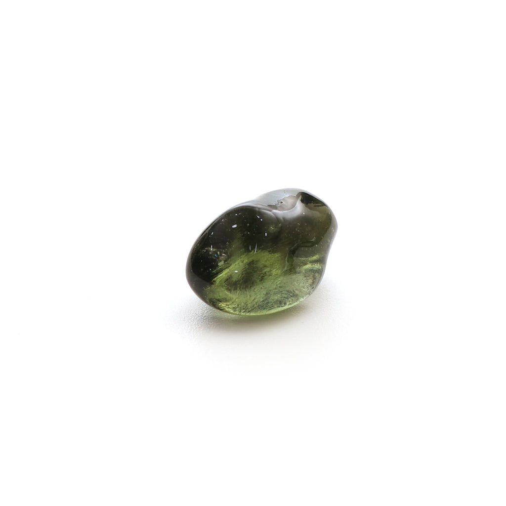 Natural Moldavite Organic Loose Gemstone, 11x16 mm, Moldavite Jewelry Handmade Gift for Women, 1 Piece - National Facets, Gemstone Manufacturer, Natural Gemstones, Gemstone Beads, Gemstone Carvings