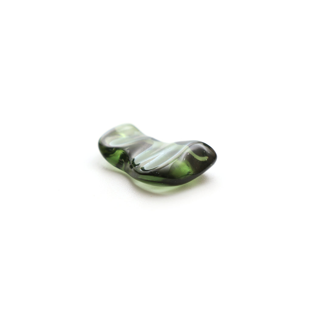 Natural Moldavite Organic Loose Gemstone, 11.5x19 mm, Moldavite Jewelry Handmade Gift for Women, 1 Piece - National Facets, Gemstone Manufacturer, Natural Gemstones, Gemstone Beads, Gemstone Carvings