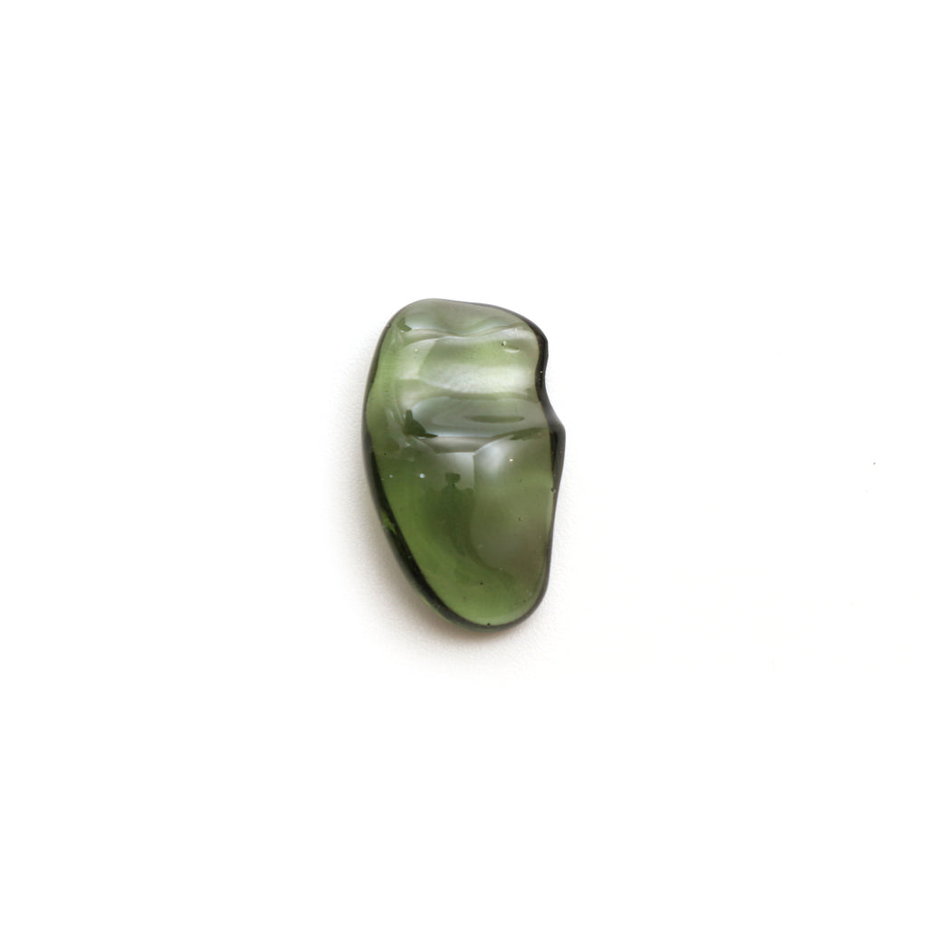 Natural Moldavite Organic Loose Gemstone, 12x20 mm, Moldavite Jewelry Handmade Gift for Women, 1 Piece - National Facets, Gemstone Manufacturer, Natural Gemstones, Gemstone Beads, Gemstone Carvings