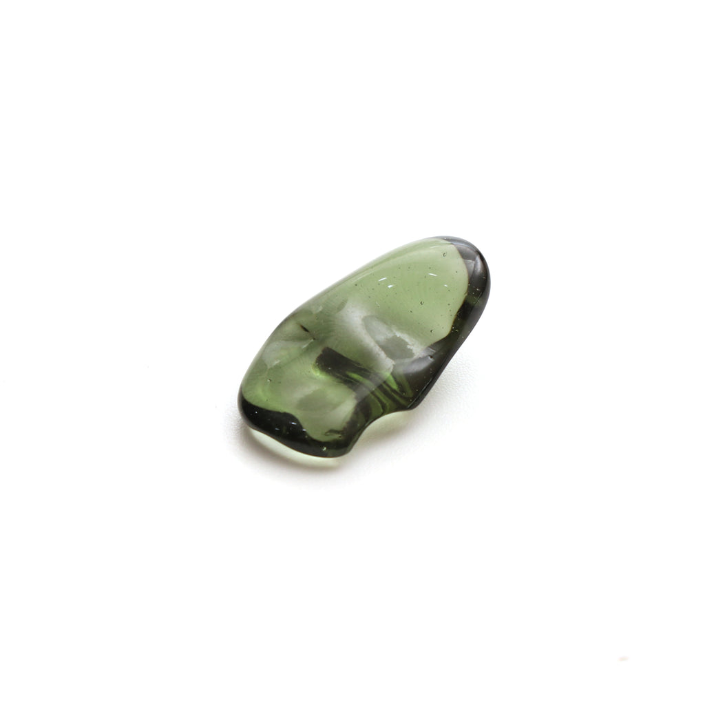 Natural Moldavite Organic Loose Gemstone, 12x20 mm, Moldavite Jewelry Handmade Gift for Women, 1 Piece - National Facets, Gemstone Manufacturer, Natural Gemstones, Gemstone Beads, Gemstone Carvings
