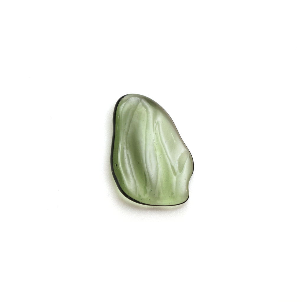 Natural Moldavite Organic Loose Gemstone, 15x22 mm, Moldavite Jewelry Handmade Gift for Women, 1 Piece - National Facets, Gemstone Manufacturer, Natural Gemstones, Gemstone Beads, Gemstone Carvings