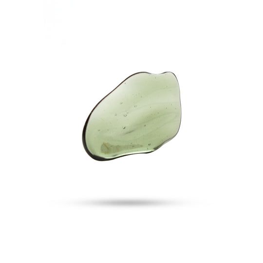 Natural Moldavite Organic Loose Gemstone, 15x22 mm, Moldavite Jewelry Handmade , 1 Piece