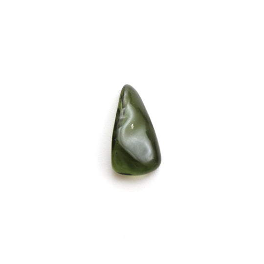 Natural Moldavite Organic Loose Gemstone, 10x20 mm, Moldavite Jewelry Handmade , 1 Piece