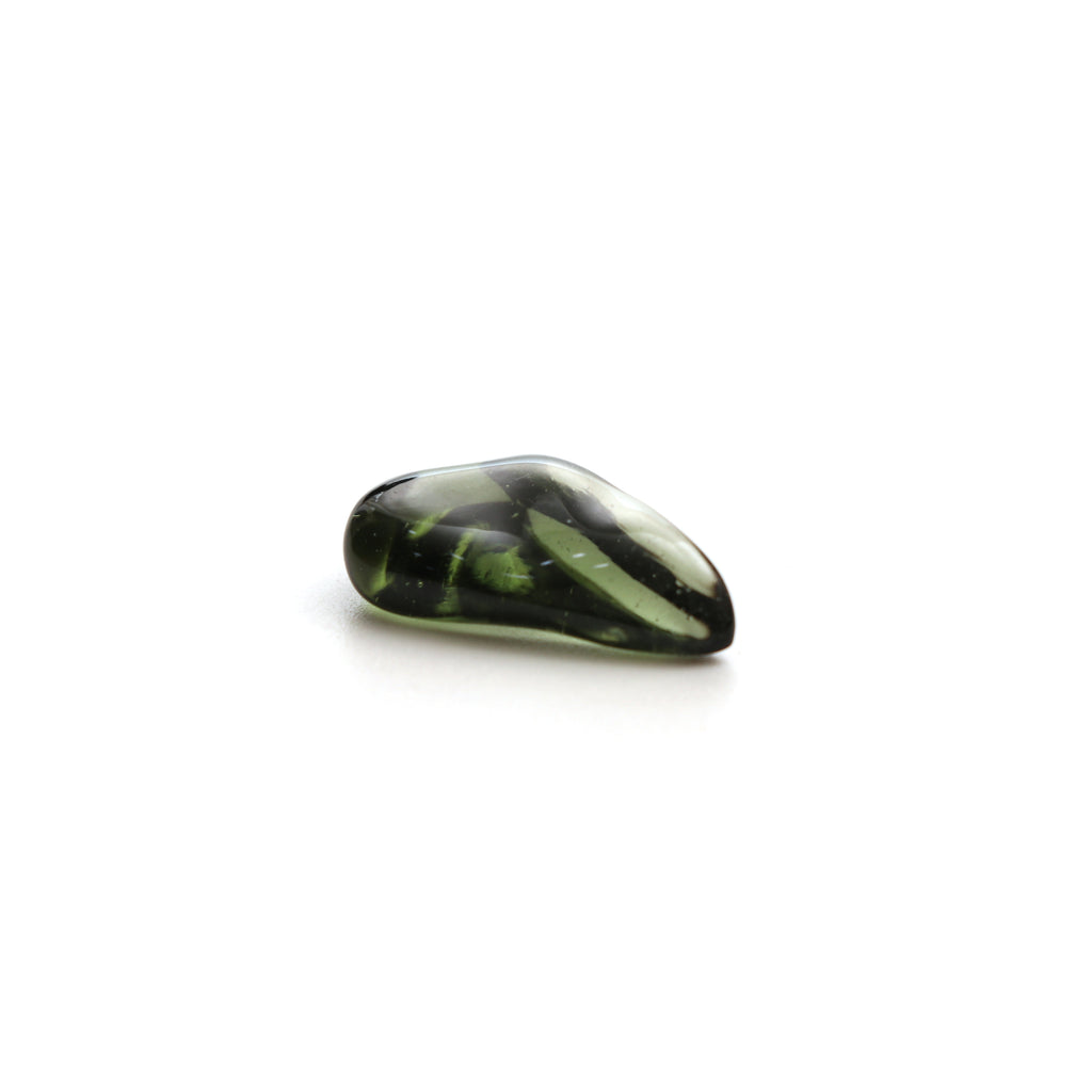 Natural Moldavite Organic Loose Gemstone, 10x20 mm, Moldavite Jewelry Handmade Gift for Women, 1 Piece - National Facets, Gemstone Manufacturer, Natural Gemstones, Gemstone Beads, Gemstone Carvings