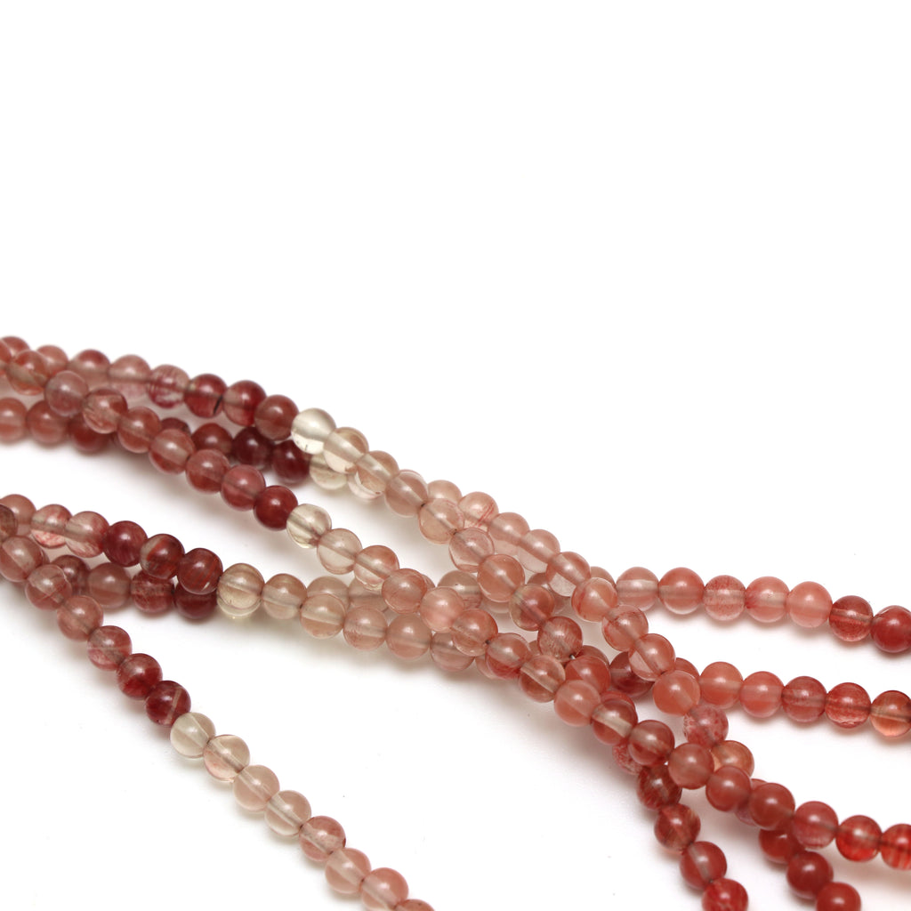 Andesine Smooth Round Beads, 4.5 mm, Andesine Round Beads, Andesine Round Jewelry Making Beads, 18 Inch Full Strand, Price Per Strand - National Facets, Gemstone Manufacturer, Natural Gemstones, Gemstone Beads, Gemstone Carvings