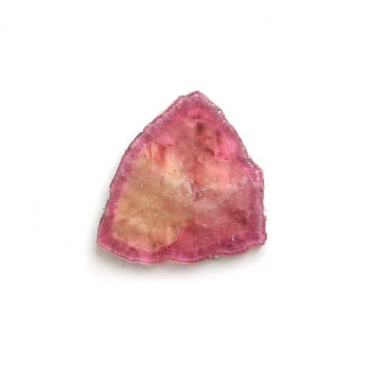 Natural Tourmaline Smooth Organic Slice Loose Gemstone, 43x48 mm, Slice Gemstone, 1 Piece