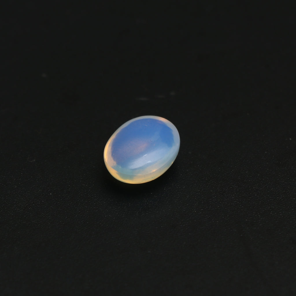 Natural Ethiopian Opal Smooth Oval Loose Gemstone, 9x11 mm, Ethiopian Opal Jewelry Handmade Gift for Women, 1 Piece - National Facets, Gemstone Manufacturer, Natural Gemstones, Gemstone Beads, Gemstone Carvings