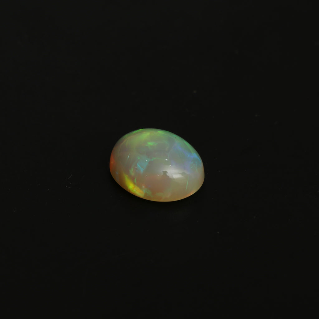 Natural Ethiopian Opal Smooth Oval Loose Gemstone, 13.5x16.5 mm, Ethiopian Opal Jewelry Handmade Gift for Women, 1 Piece - National Facets, Gemstone Manufacturer, Natural Gemstones, Gemstone Beads, Gemstone Carvings