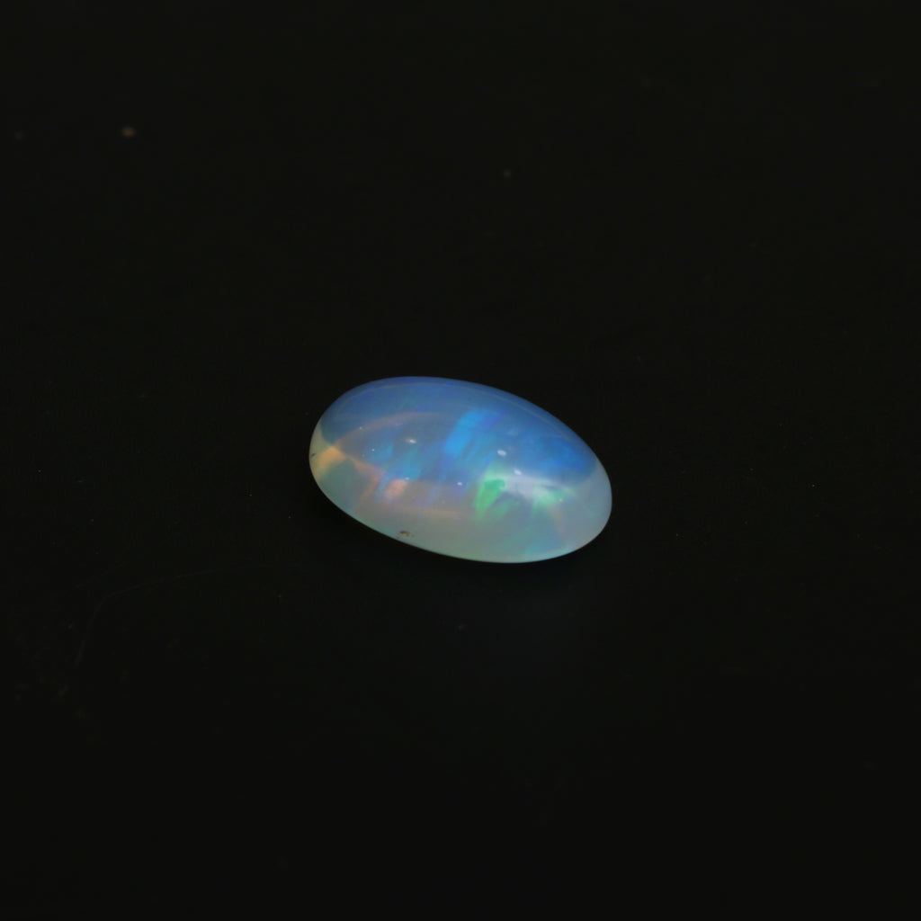 Natural Ethiopian Opal Smooth Oval Loose Gemstone, 12x18.5 mm, Ethiopian Opal Jewelry Handmade Gift for Women, 1 Piece - National Facets, Gemstone Manufacturer, Natural Gemstones, Gemstone Beads, Gemstone Carvings
