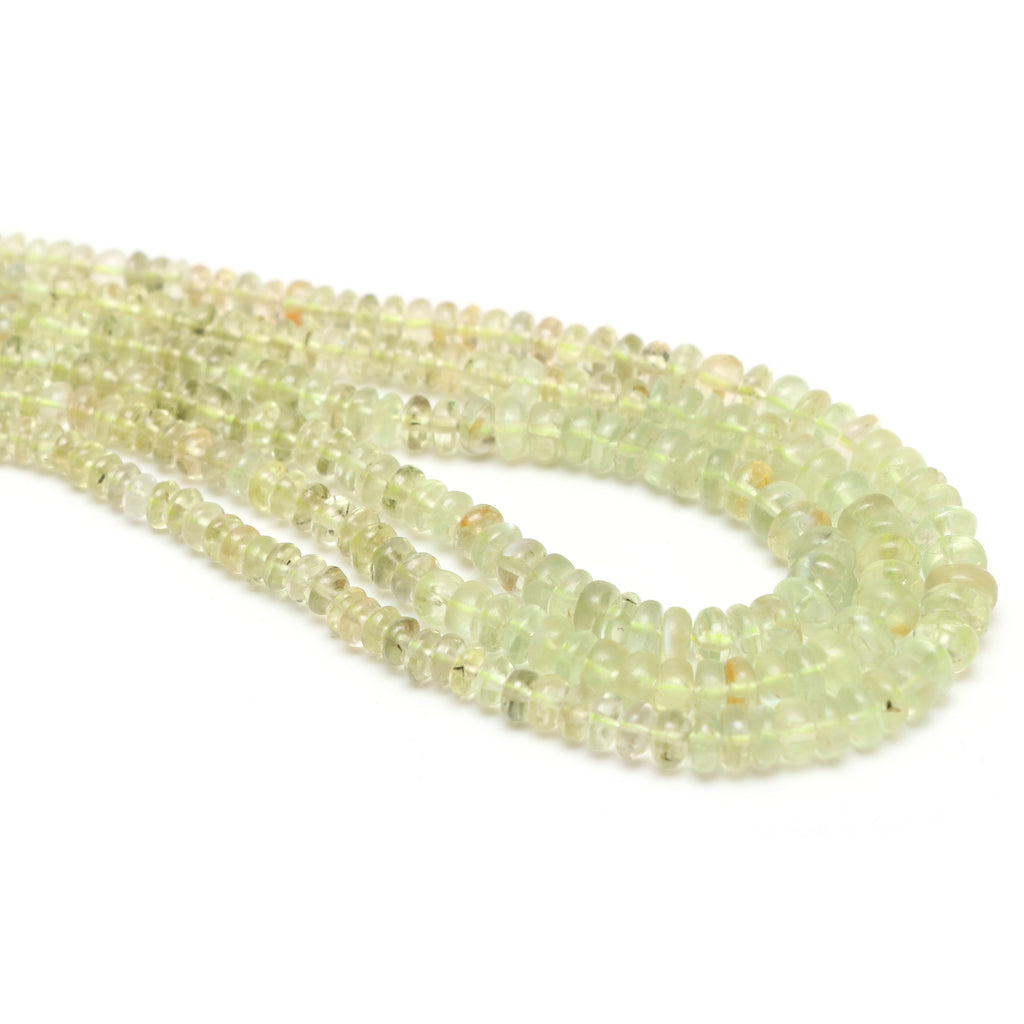 Natural Chrysoberyl Smooth Rondelle Beads, 2.5 mm to 5 mm, Chrysoberyl Rondelle Jewelry Making Beads, 18 Inches, Price Per Strand - National Facets, Gemstone Manufacturer, Natural Gemstones, Gemstone Beads, Gemstone Carvings