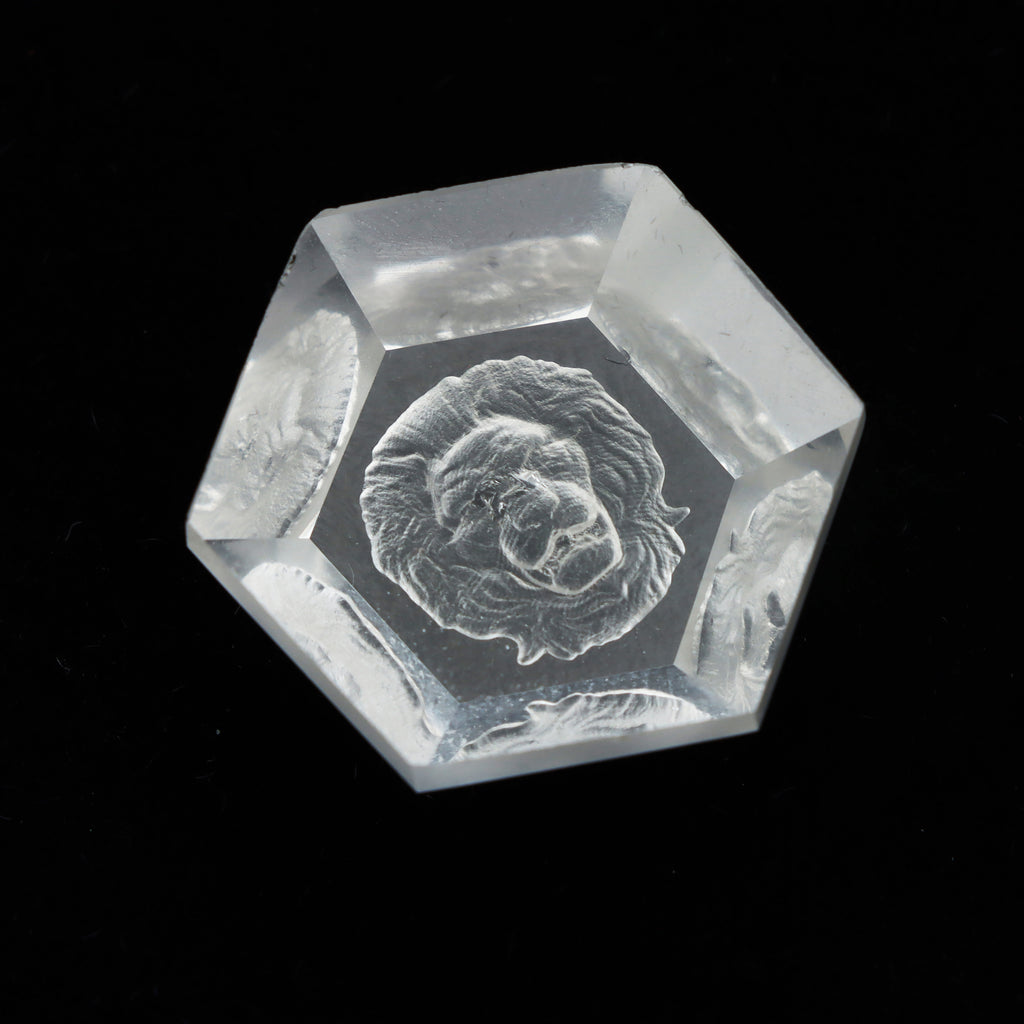 Crystal Intaglio Carving Loose Gemstone