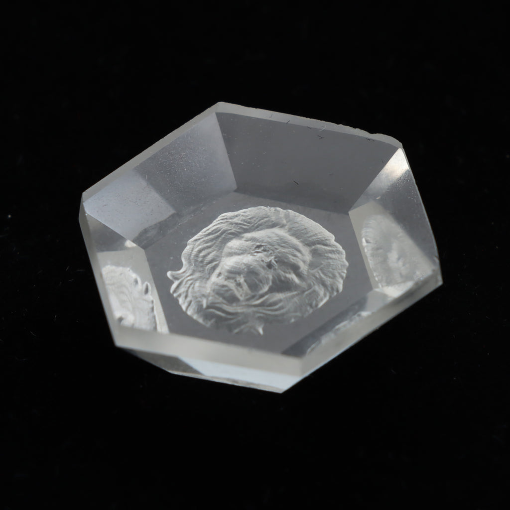 Crystal Intaglio Carving Loose Gemstone