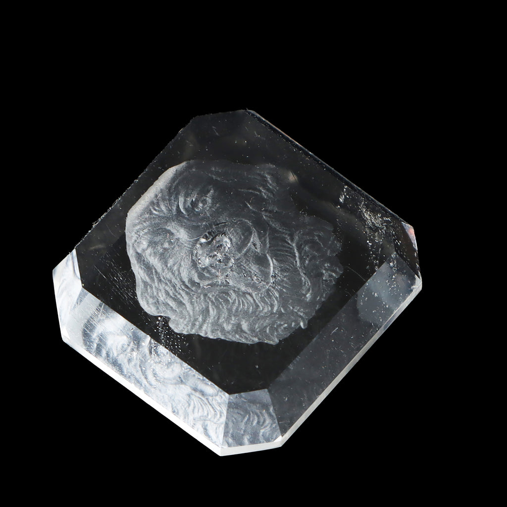 Crystal Intaglio Carving Loose Gemstone