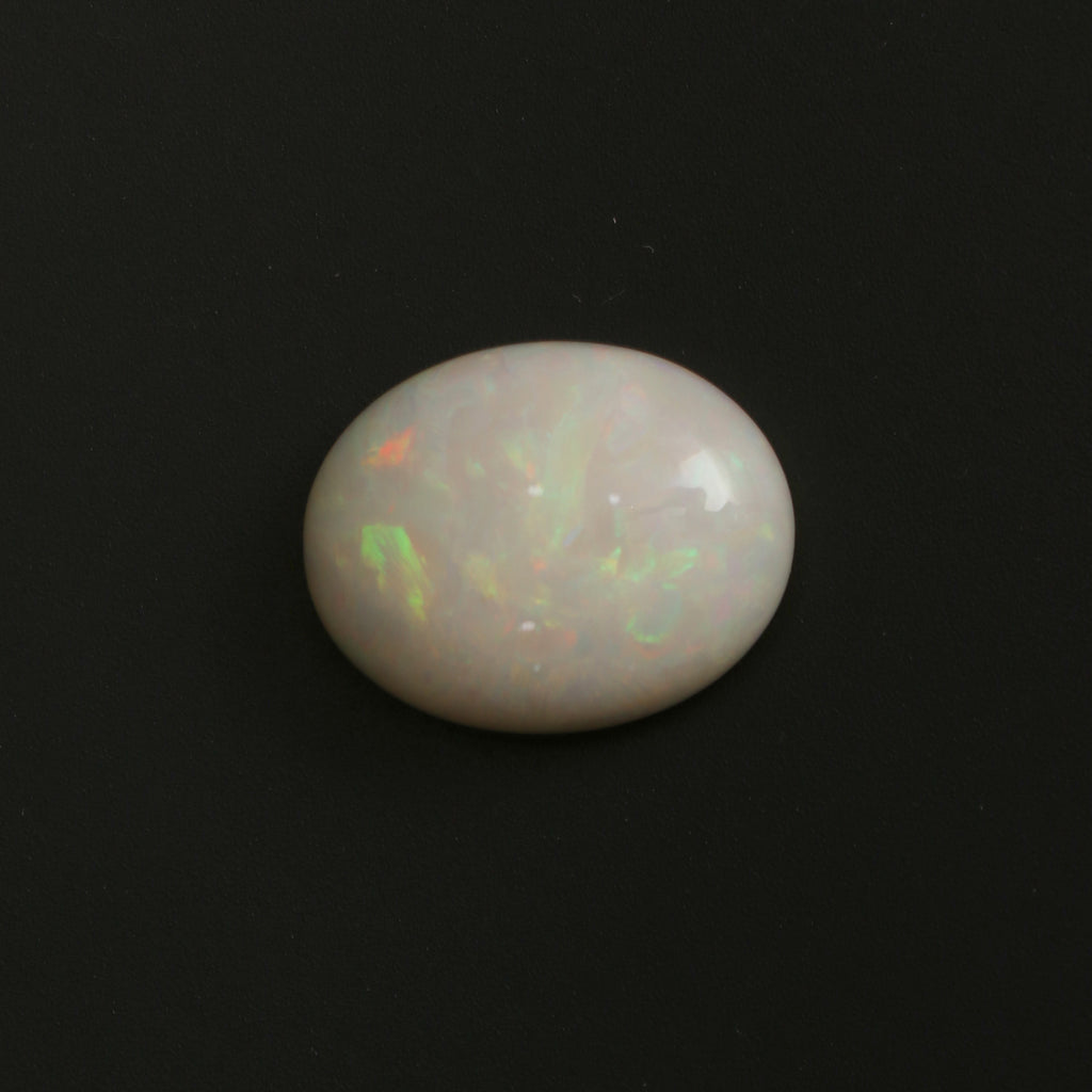 Natural Ethiopian Opal Smooth Oval Loose Gemstone, 18.5x23 mm, Ethiopian Opal Jewelry Handmade Gift for Women, 1 Piece - National Facets, Gemstone Manufacturer, Natural Gemstones, Gemstone Beads, Gemstone Carvings