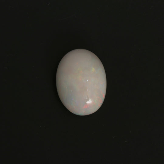 Natural Ethiopian Opal Smooth Oval Loose Gemstone, 21x28 mm, Opal Jewelry Making Gemstone, 1 Piece
