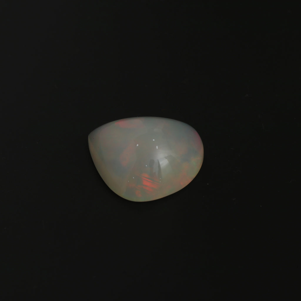 Natural Ethiopian Opal Smooth Heart Loose Gemstone, 24x25 mm, Ethiopian Opal Jewelry Handmade Gift for Women, 1 Piece - National Facets, Gemstone Manufacturer, Natural Gemstones, Gemstone Beads, Gemstone Carvings
