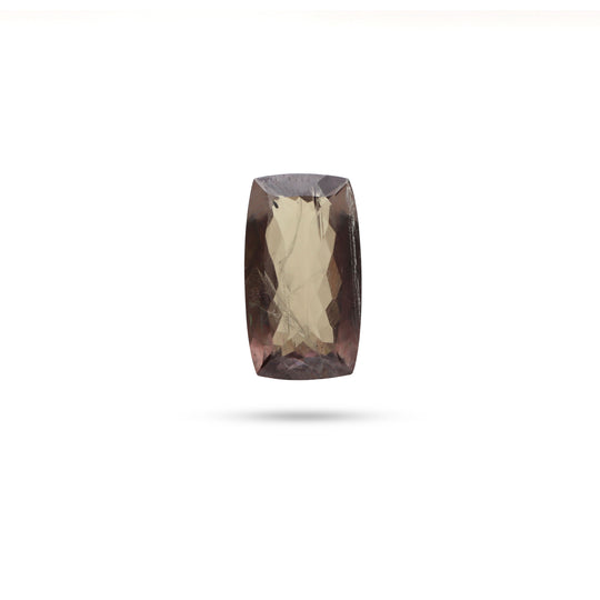 Natural Turkish Diaspore Faceted Rectangle Loose Gemstone, 12x22 mm, Jewelry Handmade Gift for Women, 1 Piece