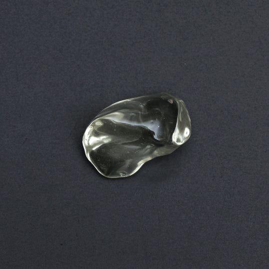 Natural Libyan Desert Glass Smooth Organic Shape Loose Gemstone, 20x25 mm, Libyan Glass Organic Shape Jewelry Making Gemstone, 1 Piece