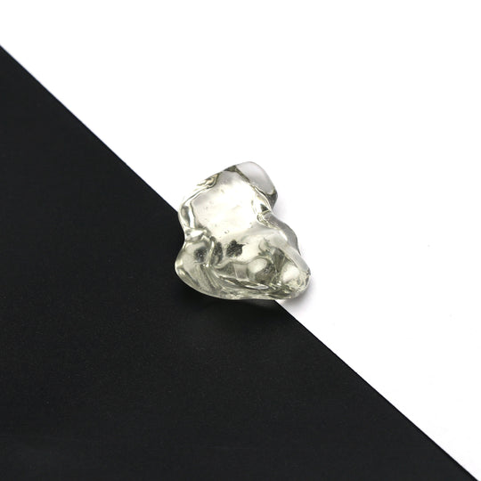 Natural Libyan Desert Glass Smooth Organic Shape Loose Gemstone, 20x26 mm, Libyan Glass Organic Shape Jewelry Making Gemstone, 1 Piece