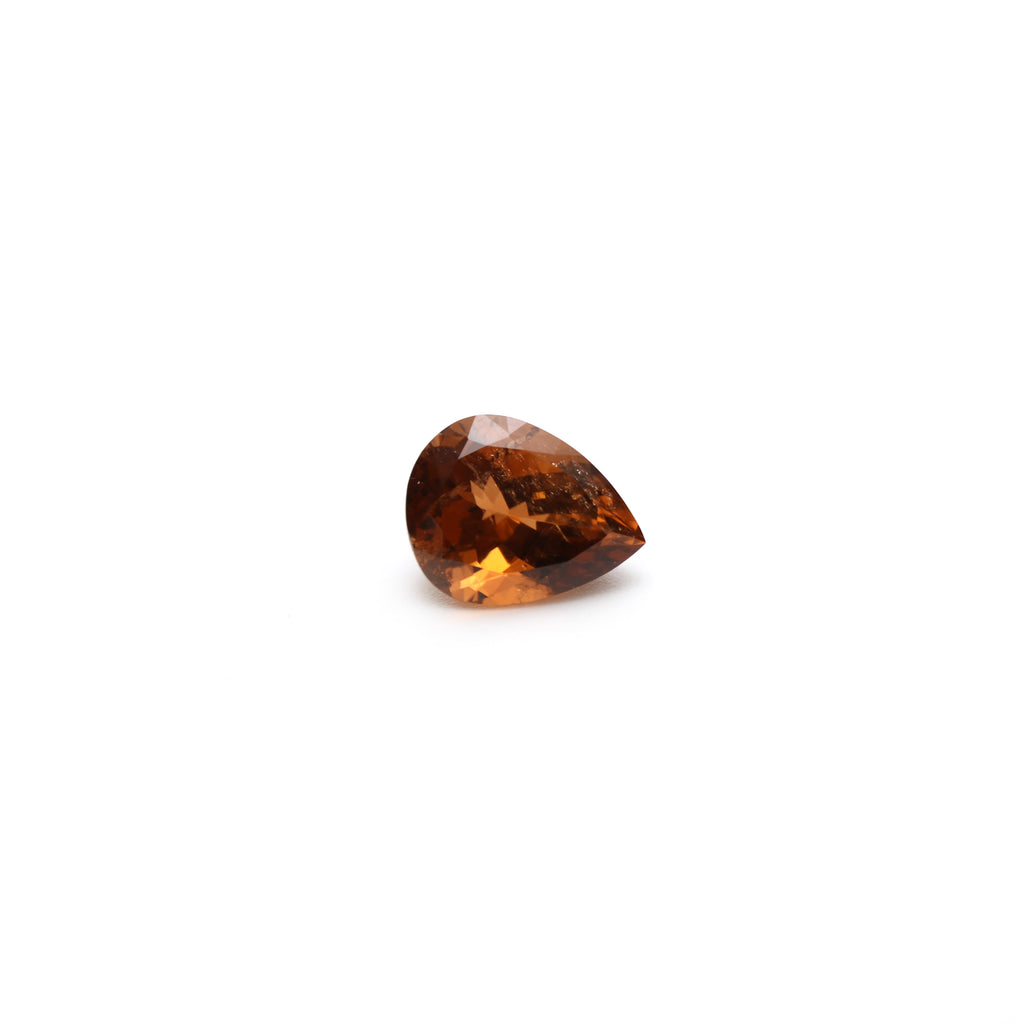Natural Brown Tourmaline Faceted Pear Loose Gemstone, 10x13 mm, Tourmaline Pear Jewelry Making Gemstone, Tourmaline Pear, 1 Piece - National Facets, Gemstone Manufacturer, Natural Gemstones, Gemstone Beads