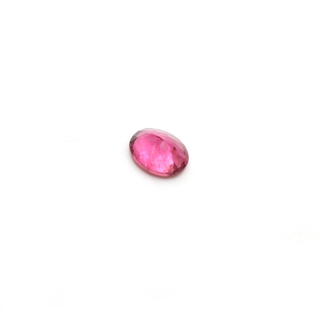 Natural Rubelite Faceted Oval Loose Gemstone, 8x10 mm, Rubelite Jewelry Handmade Gift For Women, 1 Piece - National Facets, Gemstone Manufacturer, Natural Gemstones, Gemstone Beads