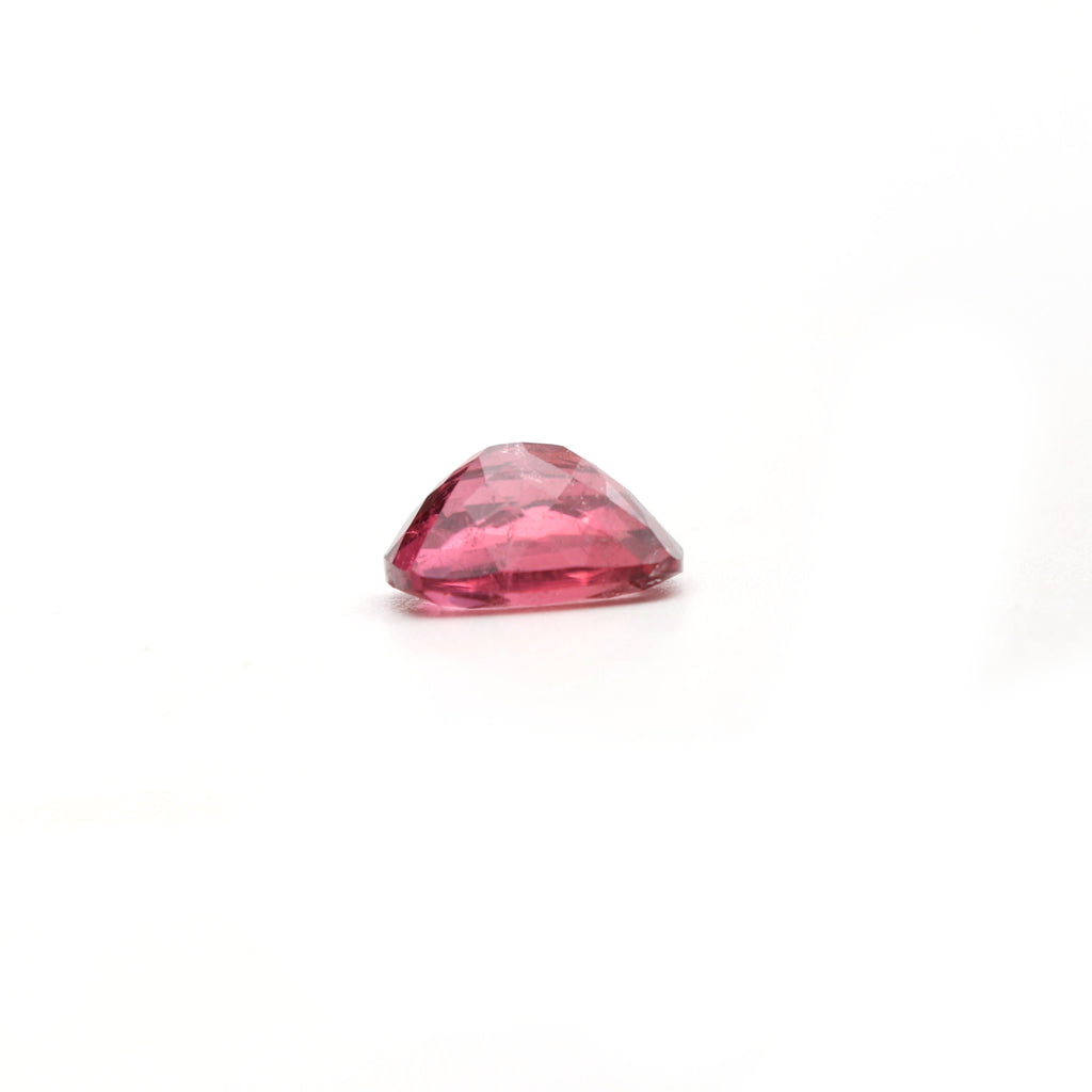 Natural Rubelite Faceted Rectangle Loose Gemstone, 9x11 mm, Rubelite Jewelry Handmade Gift For Women, 1 Piece - National Facets, Gemstone Manufacturer, Natural Gemstones, Gemstone Beads