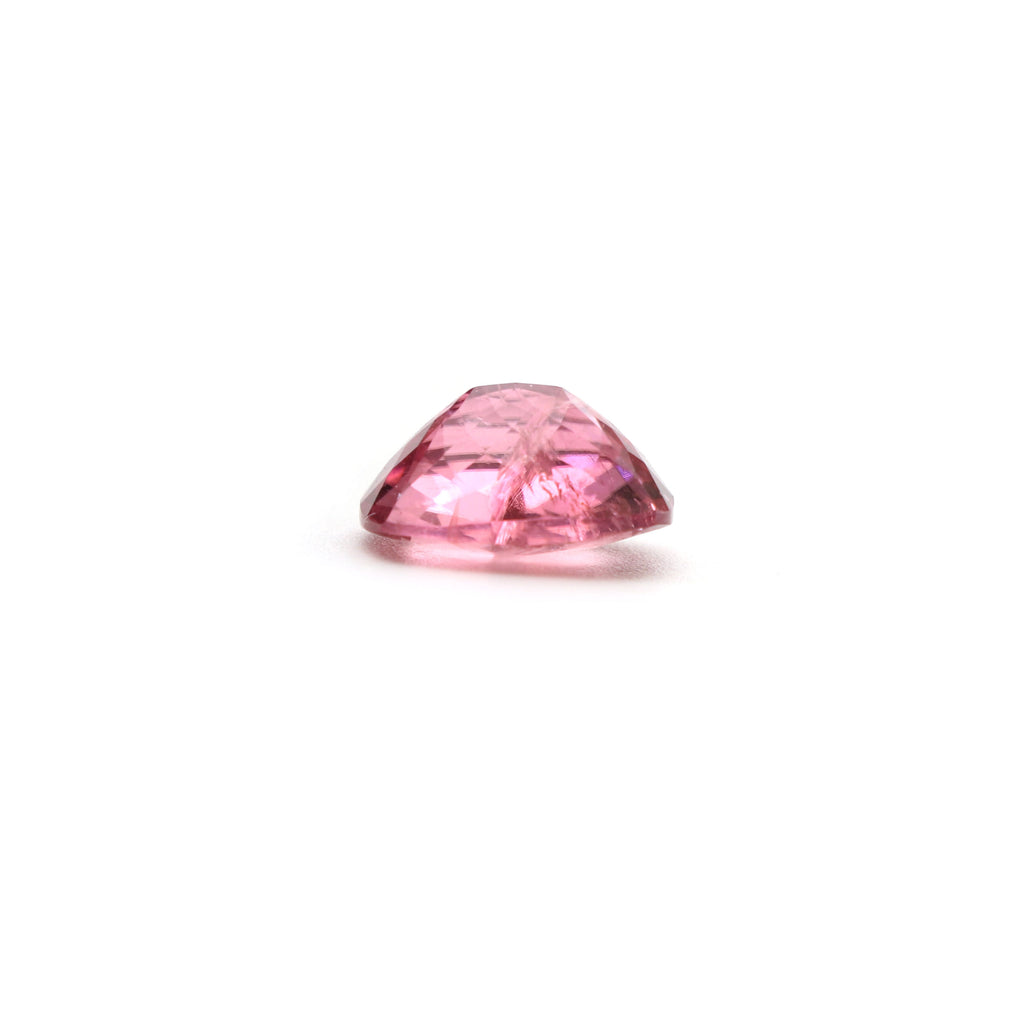 Natural Rubelite Faceted Rectangle Loose Gemstone, 9x12 mm, Rubelite Jewelry Handmade Gift For Women, 1 Piece - National Facets, Gemstone Manufacturer, Natural Gemstones, Gemstone Beads