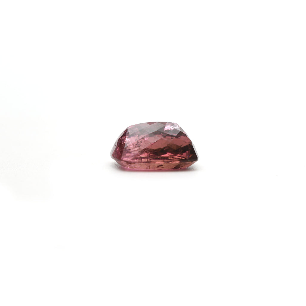 Natural Rubellite Faceted Rectangle Loose Gemstone, 11x15 mm, Rubellite Jewelry Handmade Gift For Women, 1 Piece - National Facets, Gemstone Manufacturer, Natural Gemstones, Gemstone Beads