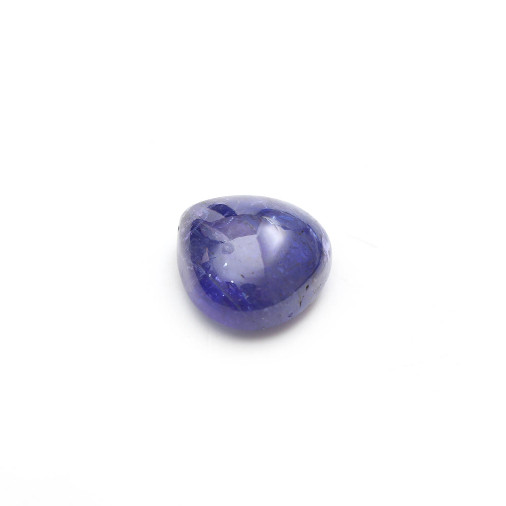 Natural Tanzanite Smooth Heart Loose Gemstone, 20x20 mm, Tanzanite Jewelry Handmade Gift For Women, 1 Piece - National Facets, Gemstone Manufacturer, Natural Gemstones, Gemstone Beads