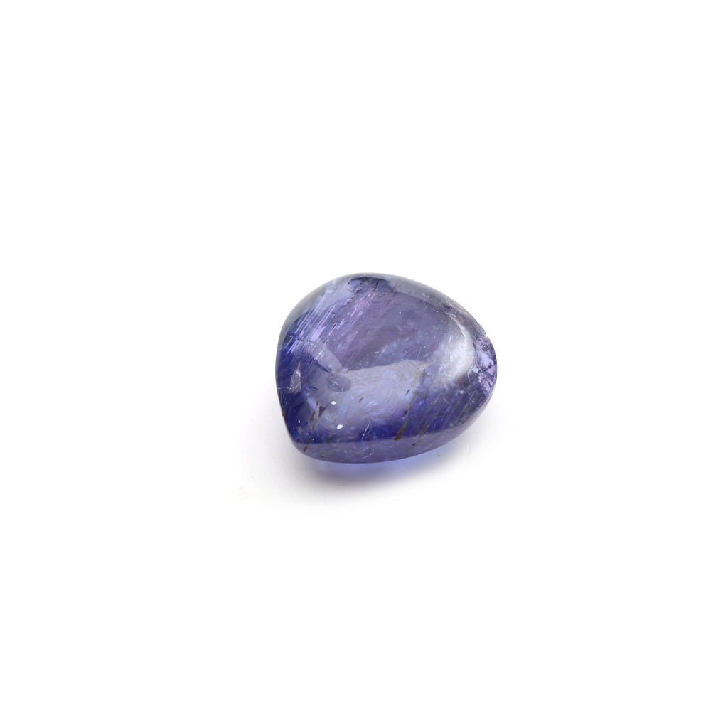 Natural Tanzanite Smooth Heart Loose Gemstone, 20x20 mm, Tanzanite Jewelry Handmade Gift For Women, 1 Piece - National Facets, Gemstone Manufacturer, Natural Gemstones, Gemstone Beads
