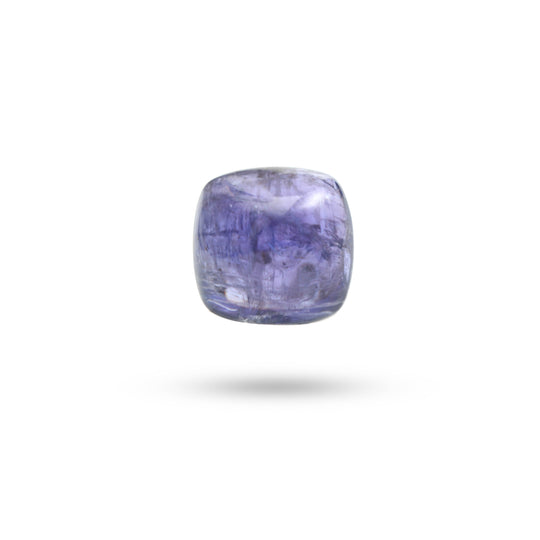 Natural Tanzanite Smooth Sugar Loaf Loose Gemstone, 16x16 mm, Tanzanite , 1 Piece