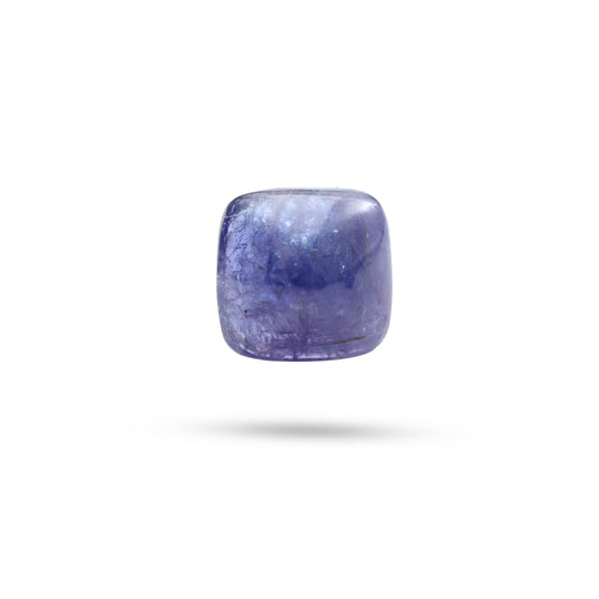 Natural Tanzanite Smooth Sugar Loaf Loose Gemstone, 23x23 mm, Tanzanite , 1 Piece
