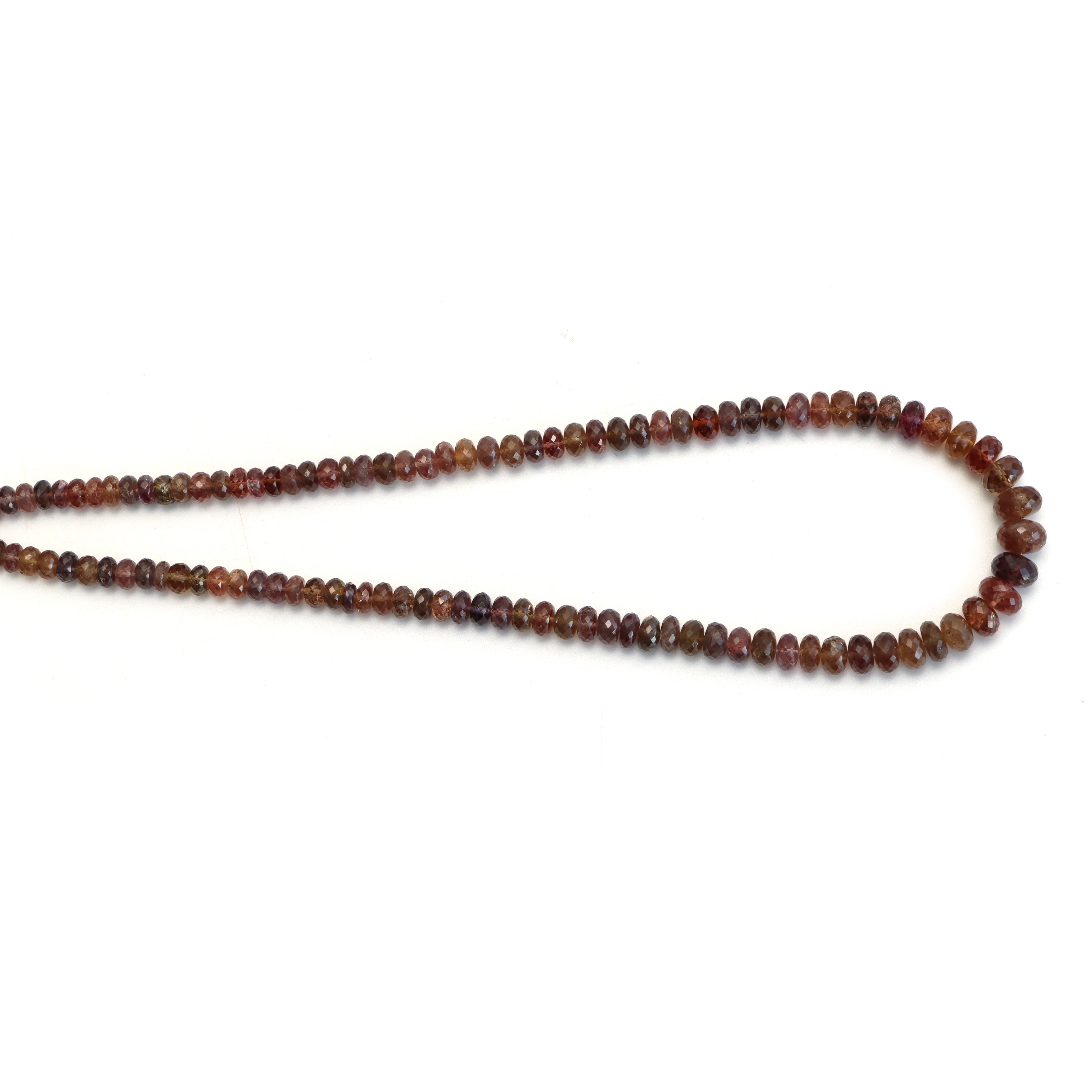 Garnet Smooth Rondelle Beads, 6 mm To 8 mm – National Facets