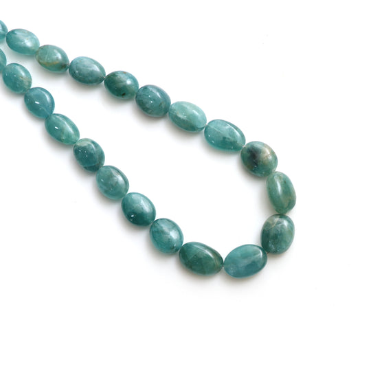 Grandidierite Smooth Tumble Beads, 8x10.5 mm to 12x16 mm, Grandidierite Jewelry Making Beads, 18 Inches Strand, Price Per Strand