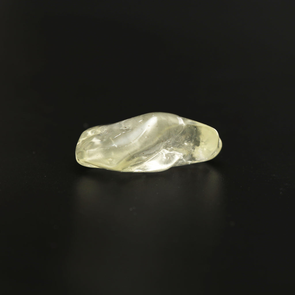 Natural Libyan Desert Glass Smooth Organic Shape Loose Gemstone, 27x33 mm, Libyan Glass Organic Shape Jewelry Making Gemstone, 1 Piece - National Facets, Gemstone Manufacturer, Natural Gemstones, Gemstone Beads
