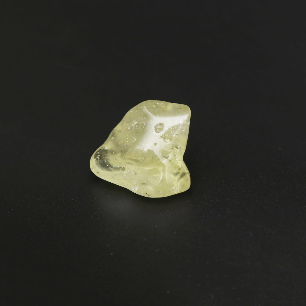 Natural Libyan Desert Glass Smooth Organic Shape Loose Gemstone, 27x31 mm, Libyan Glass Organic Shape Jewelry Making Gemstone, 1 Piece - National Facets, Gemstone Manufacturer, Natural Gemstones, Gemstone Beads