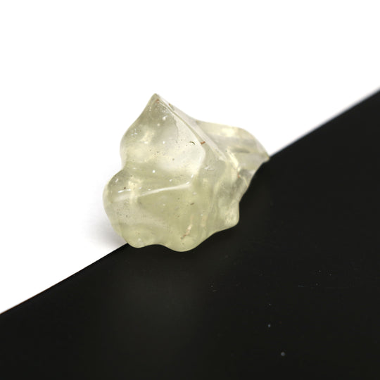 Natural Libyan Desert Glass Smooth Organic Shape Loose Gemstone, 25x36 mm, Libyan Glass Organic Shape Jewelry Making Gemstone, 1 Piece