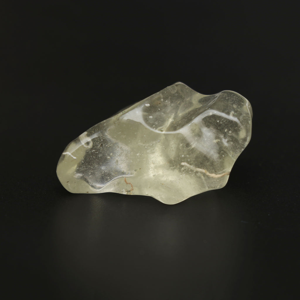 Natural Libyan Desert Glass Smooth Organic Shape Loose Gemstone, 25x36 mm, Libyan Glass Organic Shape Jewelry Making Gemstone, 1 Piece - National Facets, Gemstone Manufacturer, Natural Gemstones, Gemstone Beads