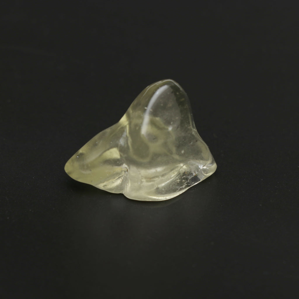 Natural Libyan Desert Glass Smooth Organic Shape Loose Gemstone, 23x29 mm, Libyan Glass Organic Shape Jewelry Making Gemstone, 1 Piece - National Facets, Gemstone Manufacturer, Natural Gemstones, Gemstone Beads