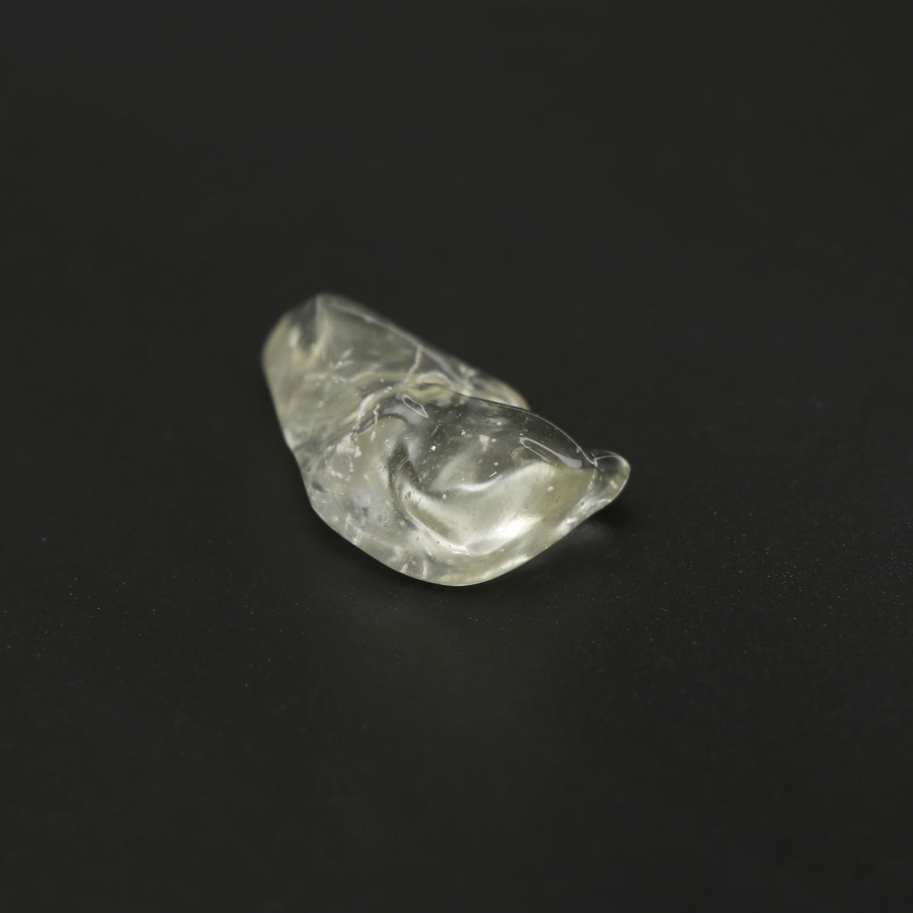 Natural Libyan Desert Glass Smooth Organic Shape Loose Gemstone, 18x34 mm, Libyan Glass Organic Shape Jewelry Making Gemstone, 1 Piece - National Facets, Gemstone Manufacturer, Natural Gemstones, Gemstone Beads