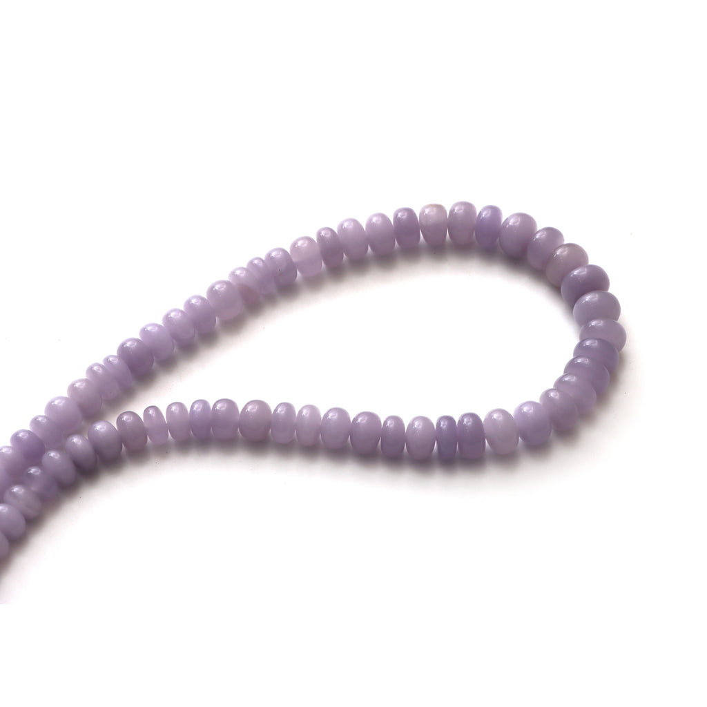 Yttrium Fluorite Smooth Rondelle Beads