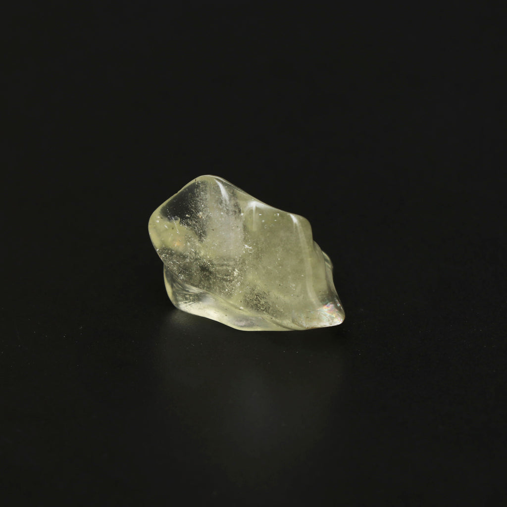 Natural Libyan Desert Glass Smooth Organic Shape Loose Gemstone, 19.5x26.5 mm, Libyan Glass Organic Shape Jewelry Making Gemstone, 1 Piece - National Facets, Gemstone Manufacturer, Natural Gemstones, Gemstone Beads