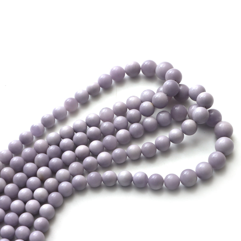 Yttrium Fluorite Smooth Round Ball Beads