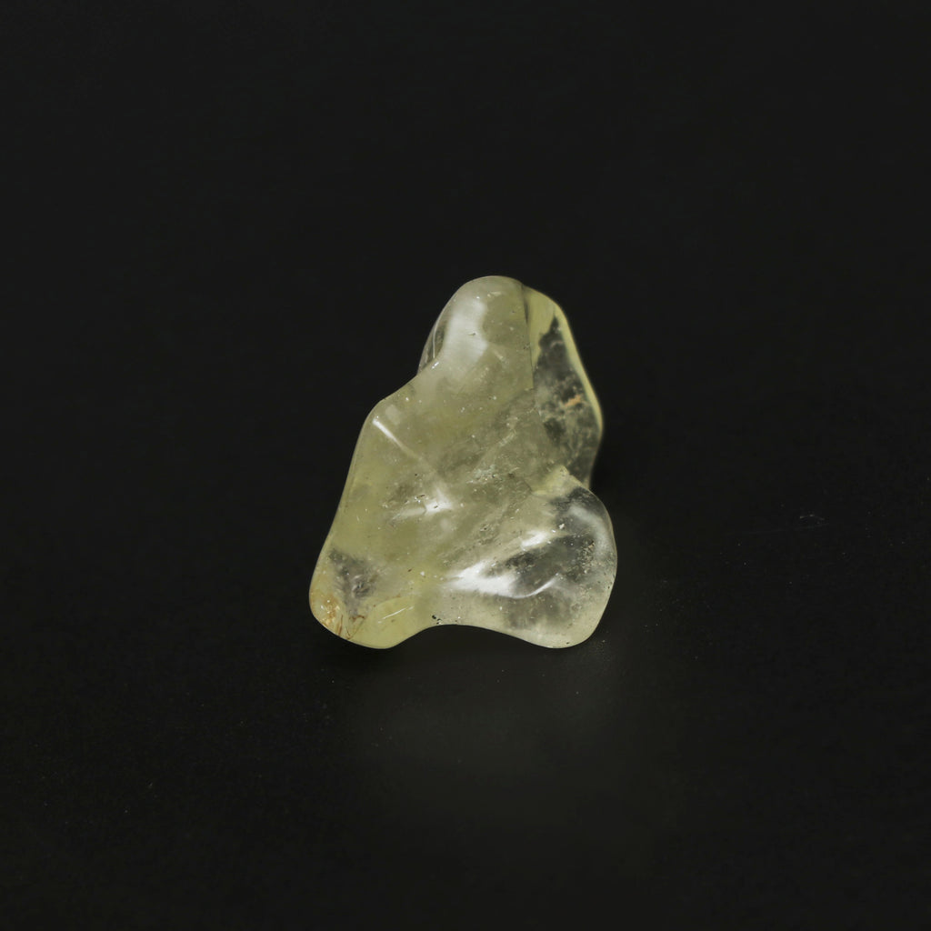 Natural Libyan Desert Glass Smooth Organic Shape Loose Gemstone, 19.5x26.5 mm, Libyan Glass Organic Shape Jewelry Making Gemstone, 1 Piece - National Facets, Gemstone Manufacturer, Natural Gemstones, Gemstone Beads