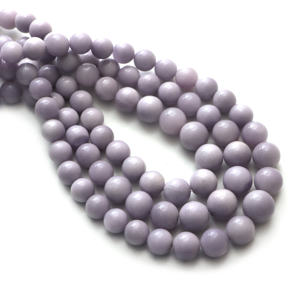 Yttrium Fluorite Smooth Round Ball Beads