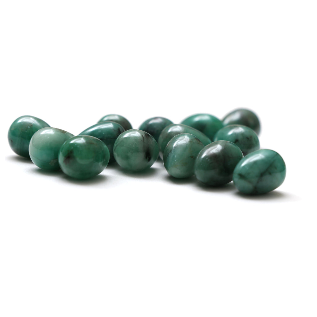 Natural Emerald Smooth Drop Loose Gemstone, 10x14 mm, Emerald Smooth Gemstone For Jewelry Making, Set Of 14 Pieces - National Facets, Gemstone Manufacturer, Natural Gemstones, Gemstone Beads