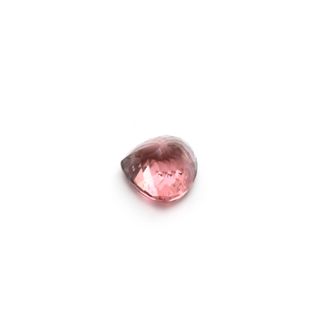 Natural Rubellite Faceted Heart Loose Gemstone, 10x10 mm, Rubellite Jewelry Handmade Gift For Women, 1 Piece - National Facets, Gemstone Manufacturer, Natural Gemstones, Gemstone Beads